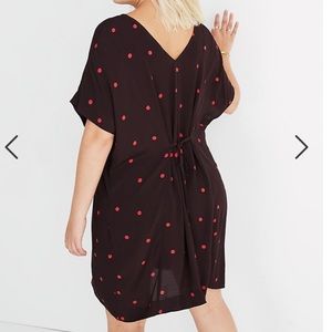 Downtown Tie-Back Dress in Dot